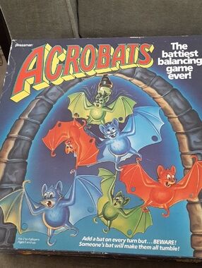 Vintage Pressman Acrobats Balancing Game